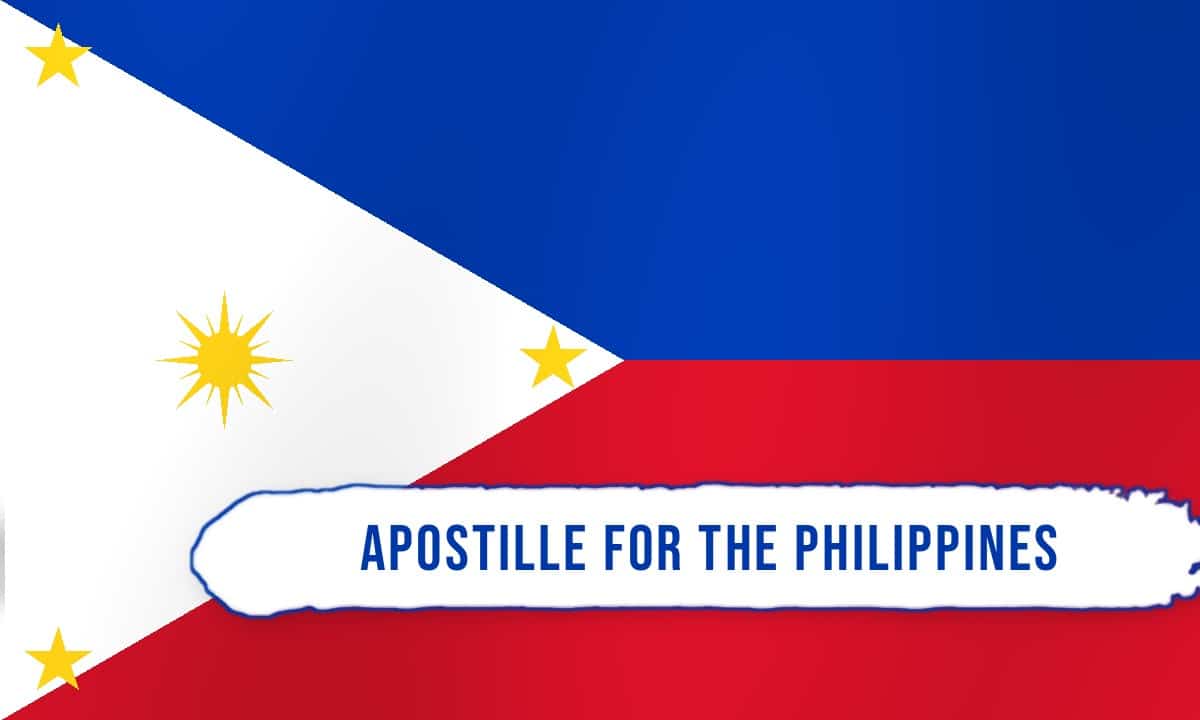 Apostille for documents used in the Philippines