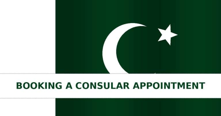 Booking a consular appointment